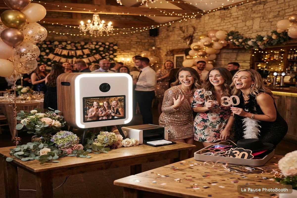 Photobooth à Aix-les-Bains : une animation photo élégante pour vos événements