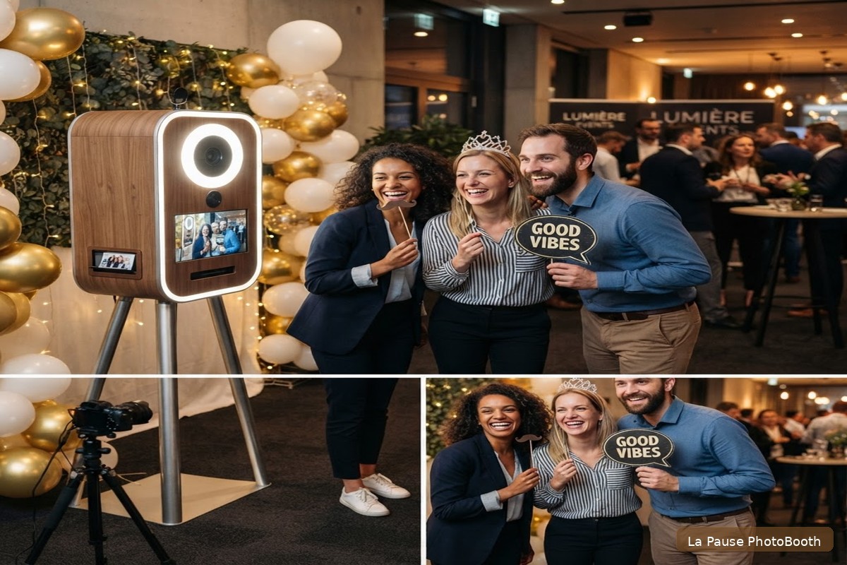 Photobooth à Albertville : une animation photo élégante pour vos événements