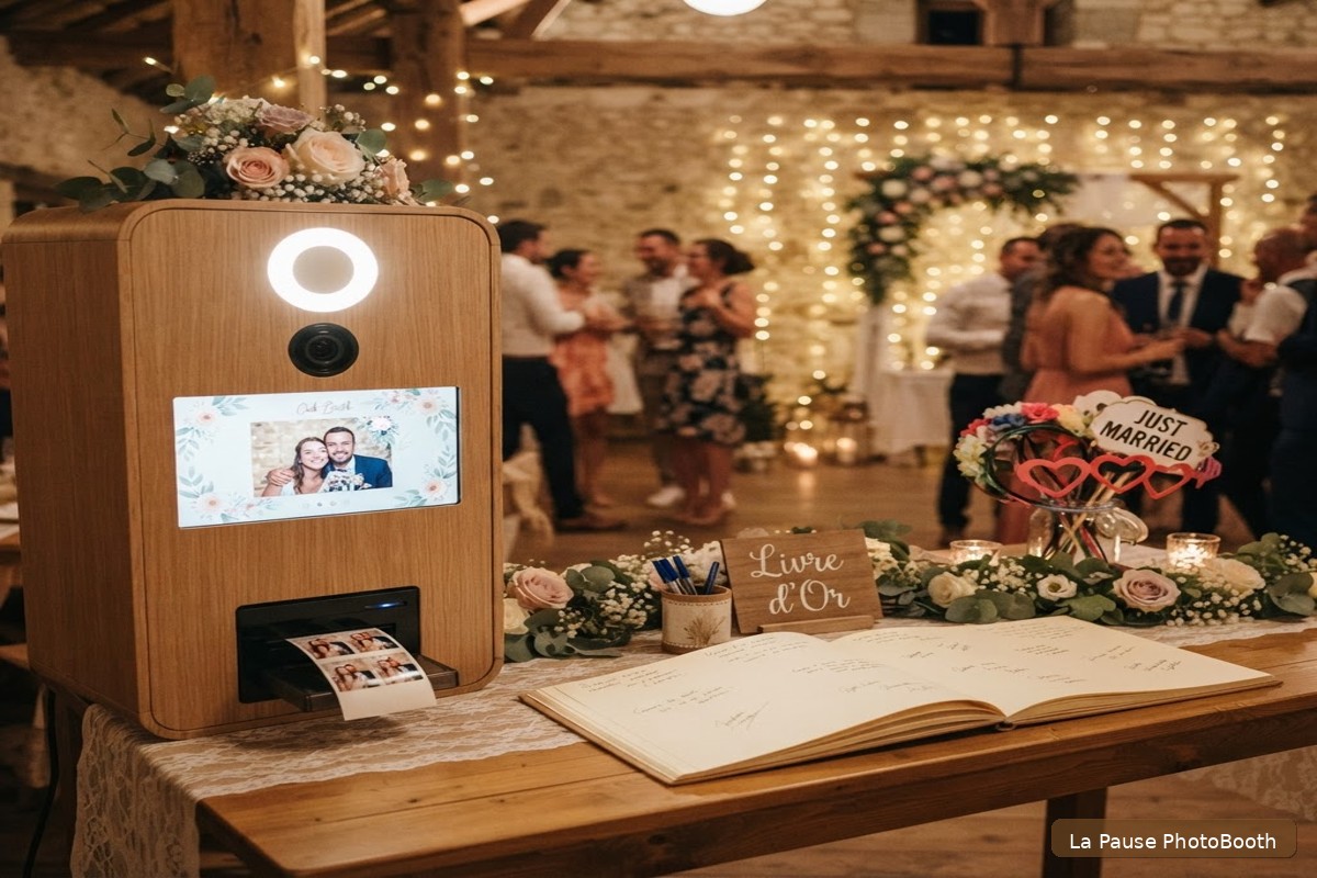 Photobooth à Thonon-les-Bains : une animation photo élégante pour vos événements