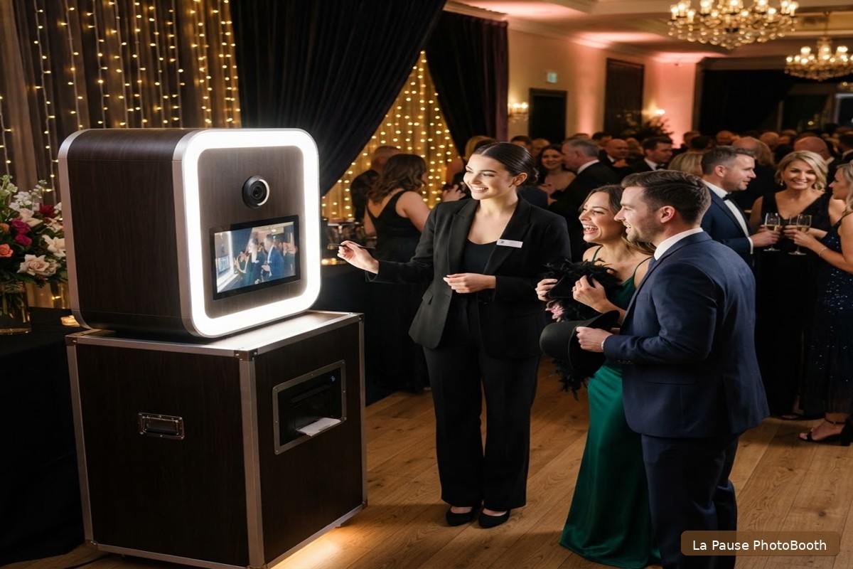 Photobooth à Oyonnax : une animation photo élégante pour vos événements