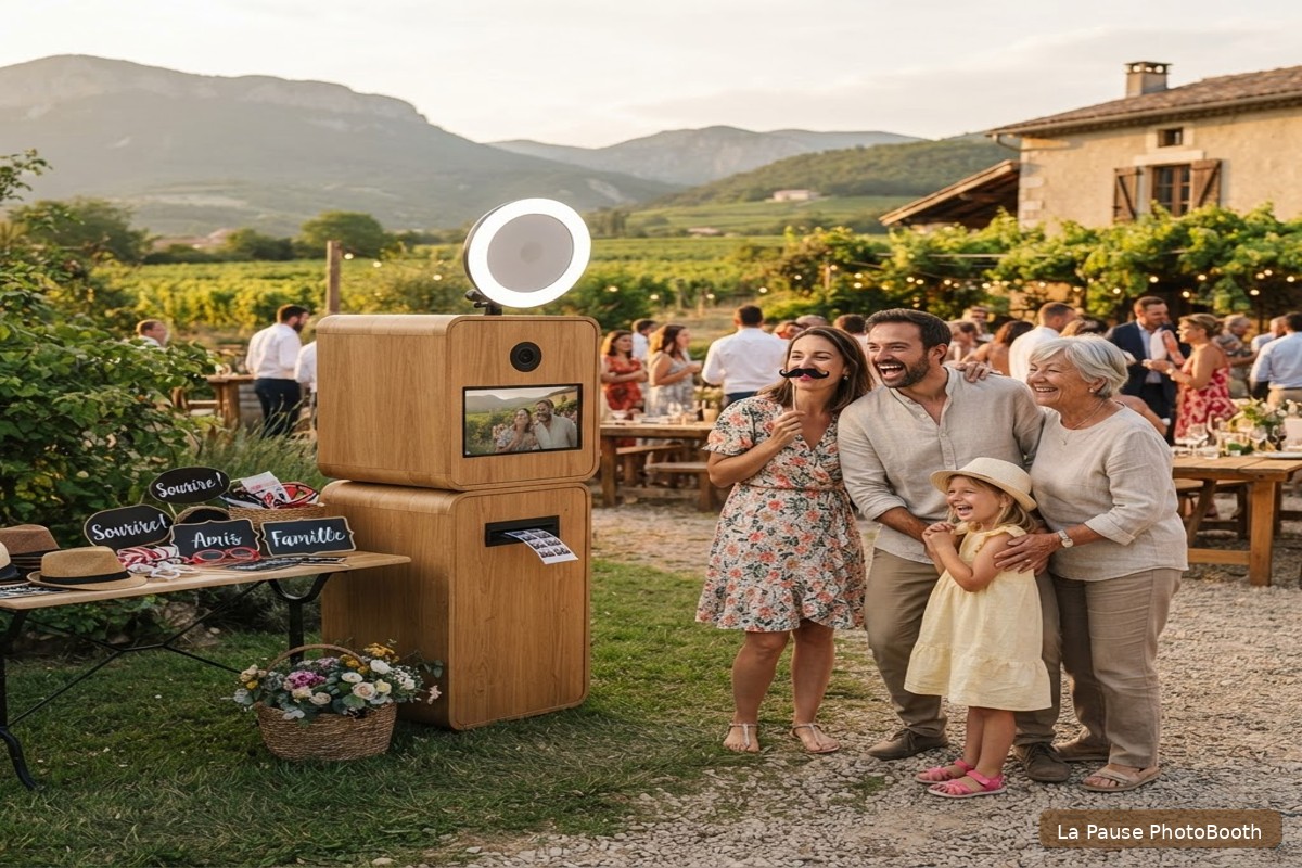 Photobooth à Saint-Étienne : une animation photo élégante pour vos événements